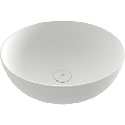 Bocchi Slim Line Yuvarlak Lavabo 38 cm Parlak Beyaz 