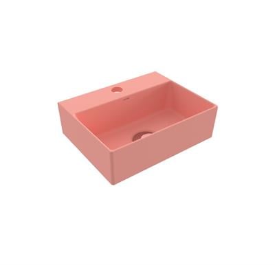 Bocchi Sottile Slim Line Dikdörtgen Lavabo 30x24 cm Mat Somon