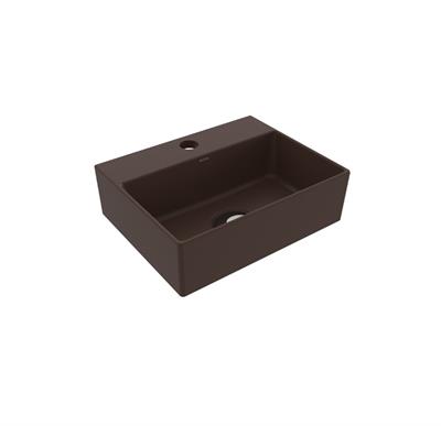 Bocchi Sottile Slim Line Dikdörtgen Lavabo 30x24 cm Mat Kahve