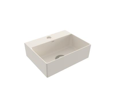 Bocchi Sottile Slim Line Dikdörtgen Lavabo 30x24 cm Parlak Bisküvi