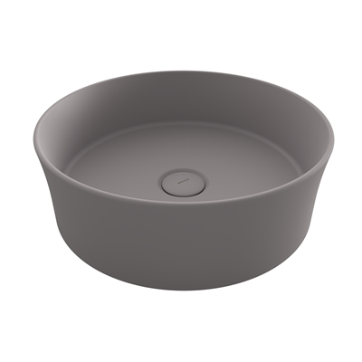 Bocchi Sottile Slim Line Yuvarlak Lavabo 38 cm Mat Gri 1478-006-0125