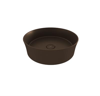 Bocchi Sottile Slim Line Yuvarlak Lavabo 38 cm Mat Bronz