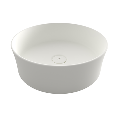 Bocchi Sottile Slim Line Yuvarlak Lavabo 38 cm Mat Beyaz 1478-002-0125