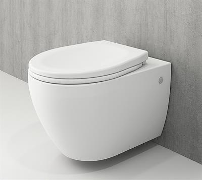 Bocchi 1171-002-0128 Speciale Jet Flush Asma Klozet Ve Kapak Mat Beyaz