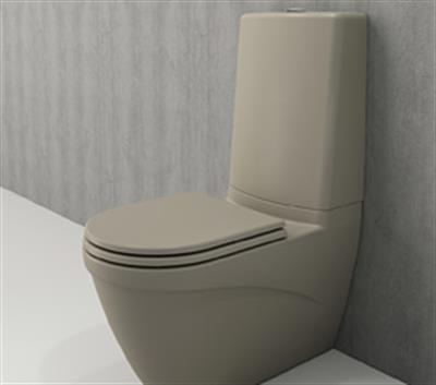 Bocchi Taormina Arch Duvara Tam Dayalı Klozet ve Kapağı Kaşmir