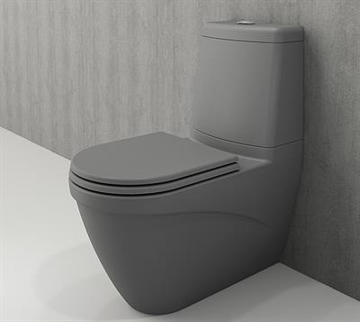 Bocchi Taormina Arch Duvara Tam Dayalı Klozet Takımı Gri