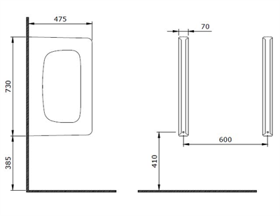 Bocchi Taormina Pisuvar Ara Bölmesi Parlak Mandalina Sarısı 1081-021-0120
