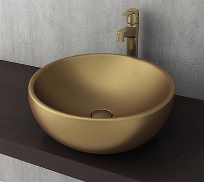 Bocchi Venezia Çanak Lavabo 45 Cm Mat Altın 1119-403-0125