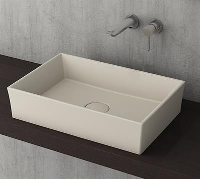 Bocchi Vessel Dikdörtgen Lavabo 56x38 cm Yasemin 