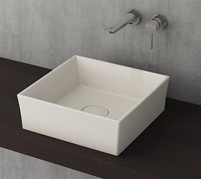 Bocchi 1173-014-0125 Vessel Tezgah Üstü Lavabo 38x38 cm Bisküvi