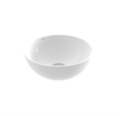 Bocchi Vessel Yuvarlak Mini Lavabo 26cm Parlak Beyaz