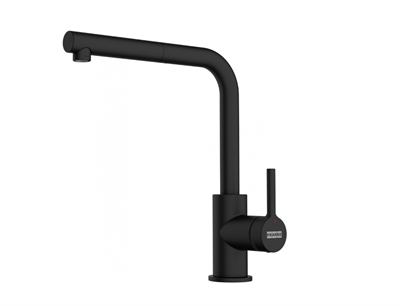 FRANKE L Doccia Mat Siyah Spiralli Mutfak Bataryası 115.0712.435