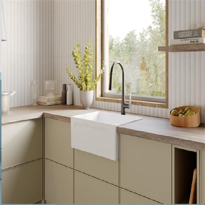 Creavit ES061 Esse 61 cm Beyaz Seramik Eviye