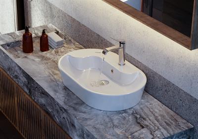 Creavit TP172 Set Üstü Lavabo 45X70 cm Beyaz