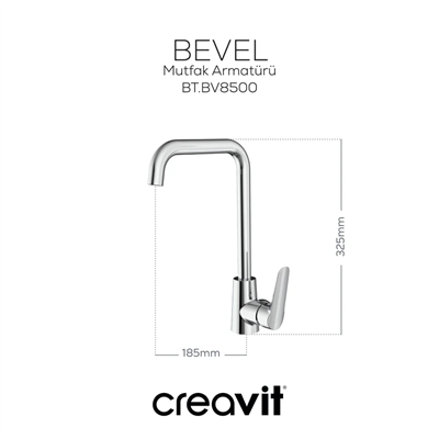 Creavit Bevel Mutfak Armatür Bataryası BV8500