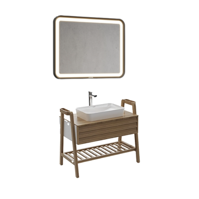 Creavit Truva 100 cm Banyo Dolabı Takımı 