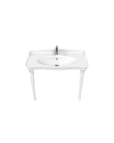 Creavit Antik 100 cm Lavabo 2 adet antik ayak AN100