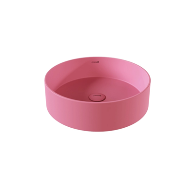 CREAVİT LP145.00SK  Loop Ø 45 cm Tezgah Üstü Çanak Lavabo  Sakura