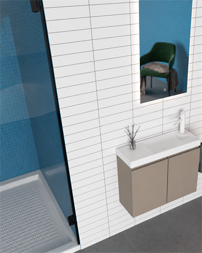 Orka Ferla 60 cm Banyo Dolabı Takımı