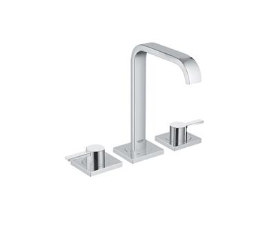 Grohe 20188000 Allure 3 Delikli Lavabo Bataryası Krom
