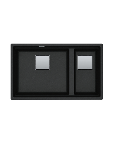 Franke Kubus 2 KNG 120 Tezgah Altı Evye Nero