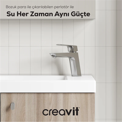CREAVİT Slope Lavabo Bataryası SP1500