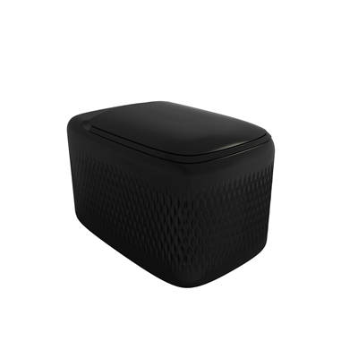 Bocchi New Age Asma Rimless Klozet Ve Kapağı Parlak Siyah