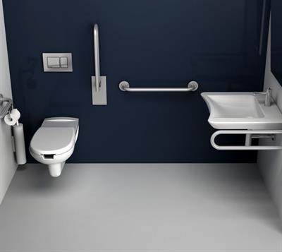 Bocchi TBPC-101-1210 Care & Comfort Paslanmaz Çelik Tutunma Barı Satine