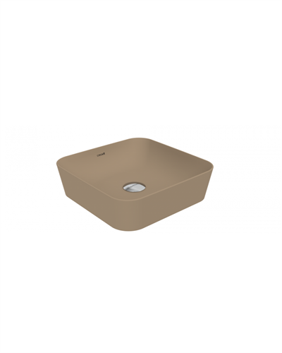 Creavit Tezgah Üstü 40 cm Cappicino Ultra Çanak Lavabo UL040-00CM