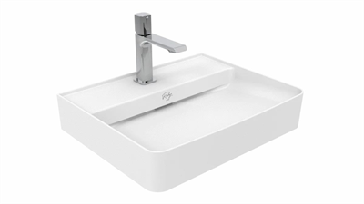 Creavit RB051 Ruby Tezgah Üzeri Lavabo 50x40 cm Parlak Beyaz