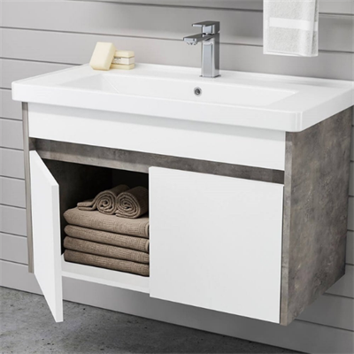 Orka Aydos 85 Cm Banyo Dolabı Takım