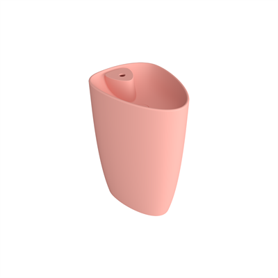 Bocchi 1337-032-0126 Etna Monoblok Lavabo Btry Banklı Mat Somon