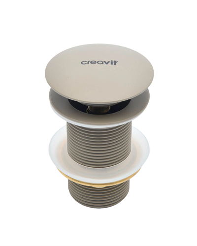 Creavit Lavabo Sifon Başlığı Pop-up Taşmasız