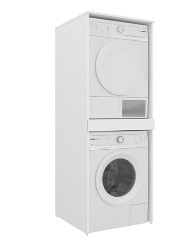 Orka Linfa Çamaşır ve Kurutma Makine Dolabı Kapaksız