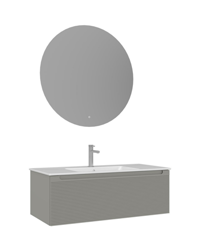 ORKA Olbia 120 cm Banyo Dolabı Takımı Mat Kaşmir