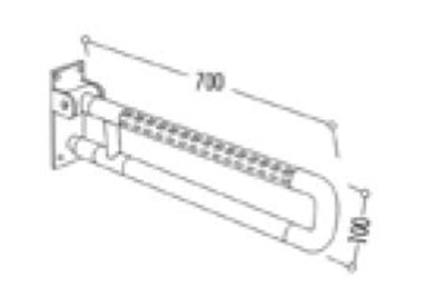 Creavit TB302 Hareketli Tutunma Barı  Nylon Kaplama 