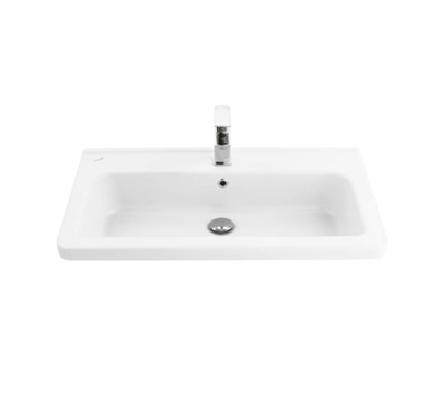 Creavit IP080 İpek Dolap Uyumlu Lavabo 45X80 cm Beyaz