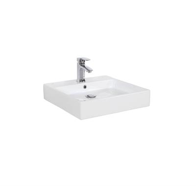 CREAVİT Next 50x50 cm Setüstü Düz Kare Lavabo NX255