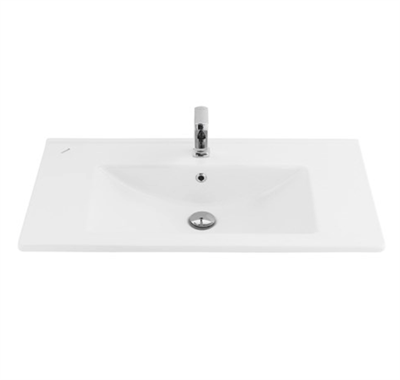 Creavit SU085 Su Dolap Uyumlu Lavabo 45X085cm Beyaz