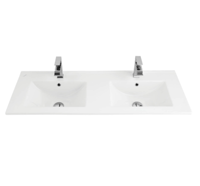 CREAVİT SU121 45x121 cm Çift Hazneli Lavabo