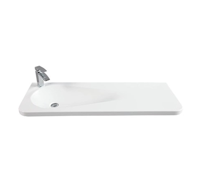 Creavit TP120 Damla Dolap Uyumlu Lavabo 120 cm Beyaz