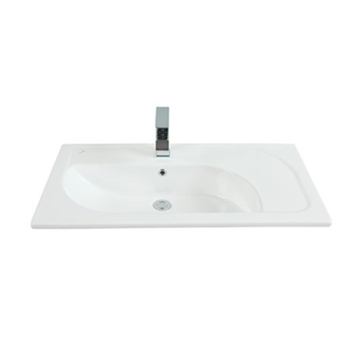 Creavit TP185 Trump Dolap Uyumlu Lavabo 85 cm Beyaz