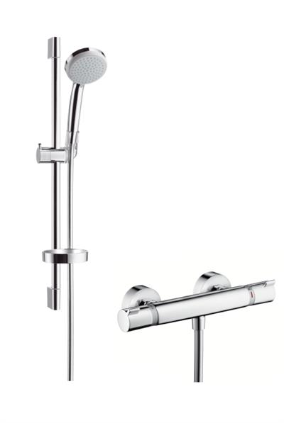 Croma 100 Vario EcoSmart/ Ecostat 1000 Combi 0,65m Krom