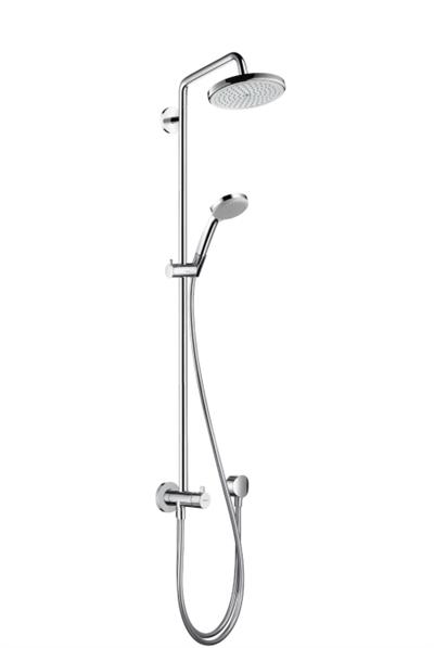 Croma 220 Duş Kolonu Reno 400 mm Dönebilir Duş Dirseği İle Krom