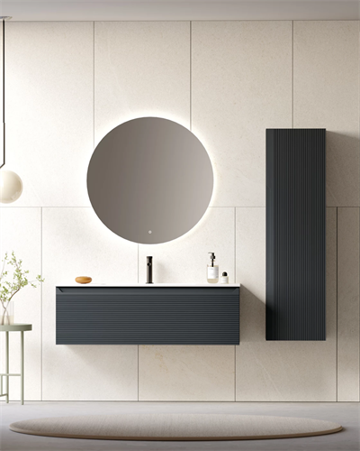 ORKA Olbia 80 cm Banyo Dolabı Takımı Mat Antrasit