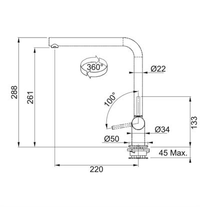 Franke 115.0263.158 Neptun Style Window