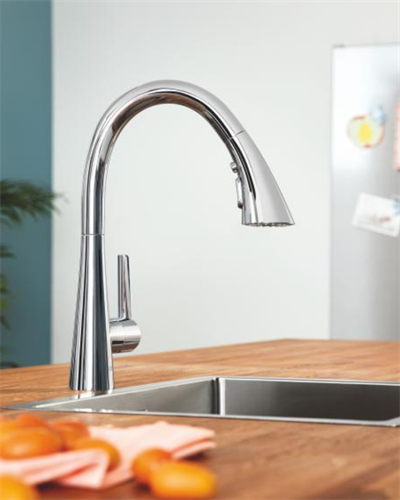 Grohe Eviye Bataryası Spiralli 2 Fonksiyonlu Zedra Krom  32294002