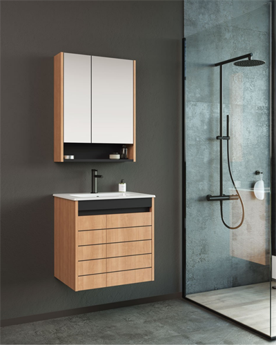 Orka Ricato 60 CM Banyo Dolabı Takım Morgana Kiraz