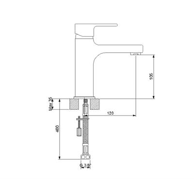 NEWARC DROP LAVABO BATARYASI 241521