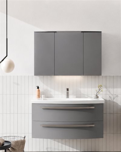 Orka Urla 90 cm Banyo Dolabı Takım